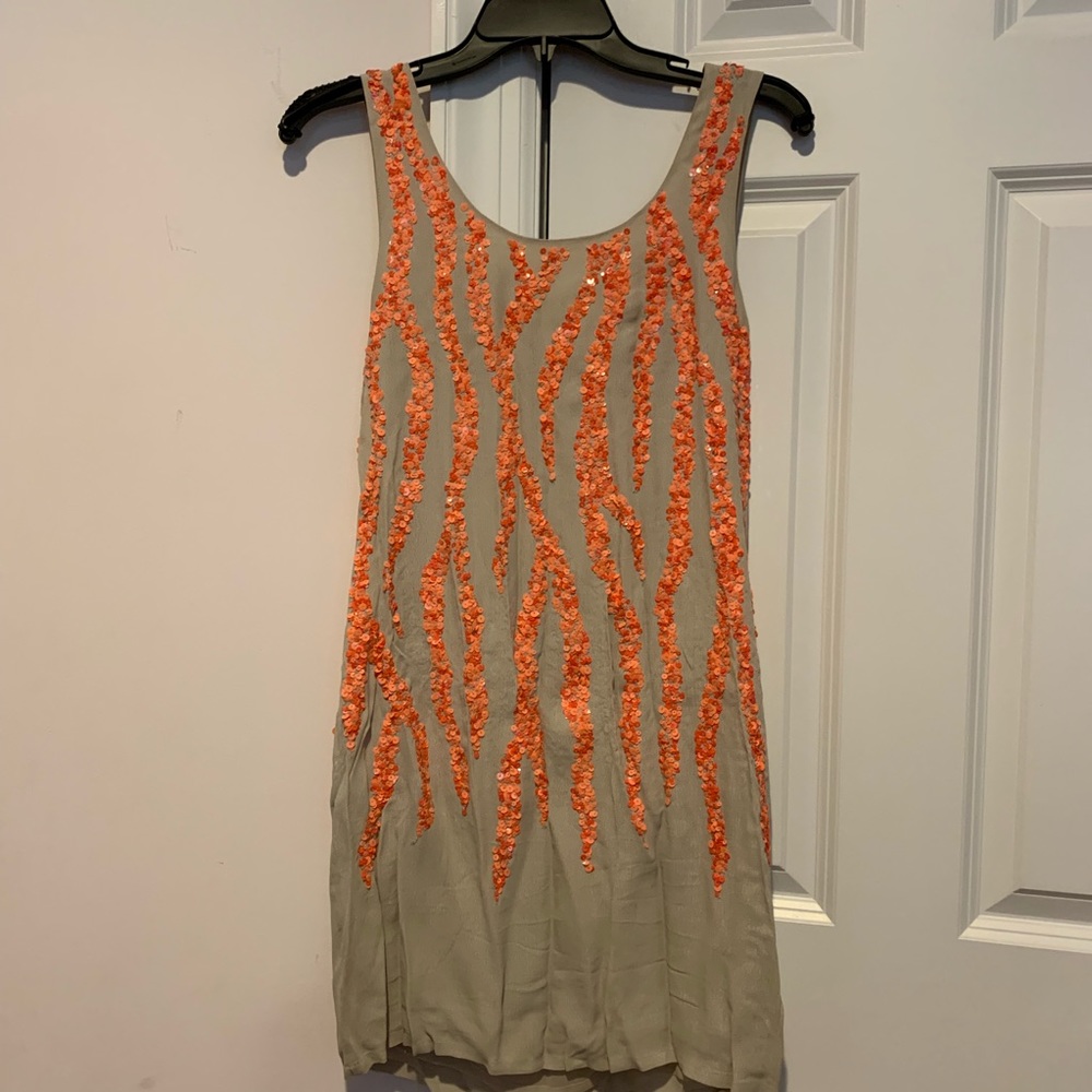 Mango Sequin Dress - Size Small